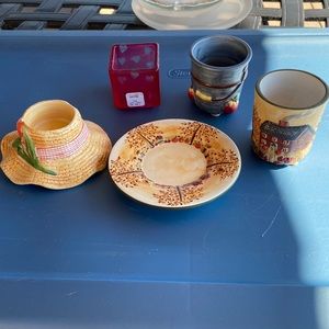 Bundle of 5 tea light candle holders